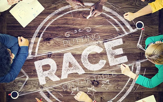 Promotional Image of Putting Race on the Table event