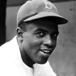 Jackie Robinson Smiling