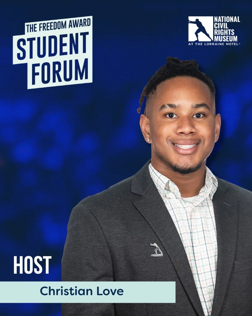 Christian Love, Student Forum co-host
